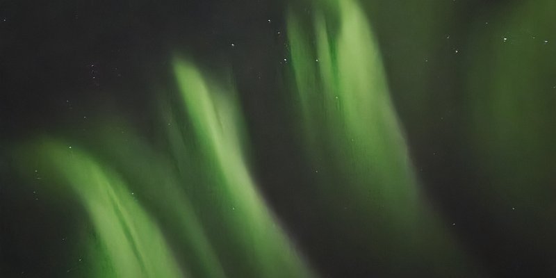 Northern Lights viewing from Murphy Dome with remote hilltop clearing and dark skies west of Fairbanks Alaska