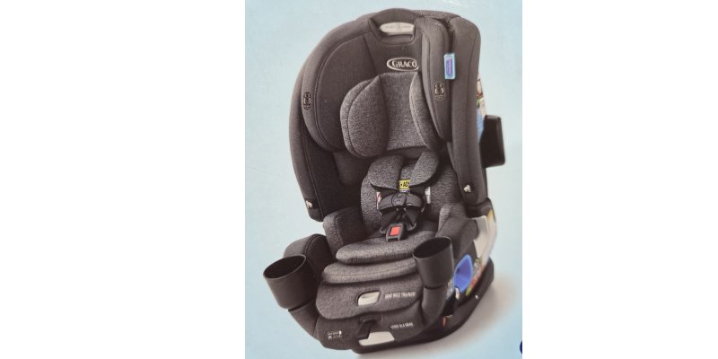 4-in-1 convertible child car seat for safe family travel during an Alaska road trip.